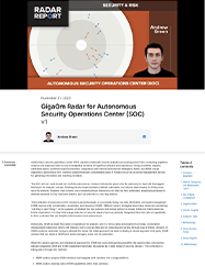 GigaOm Radar for Autonomous Security Operations Center (SOC), 2024