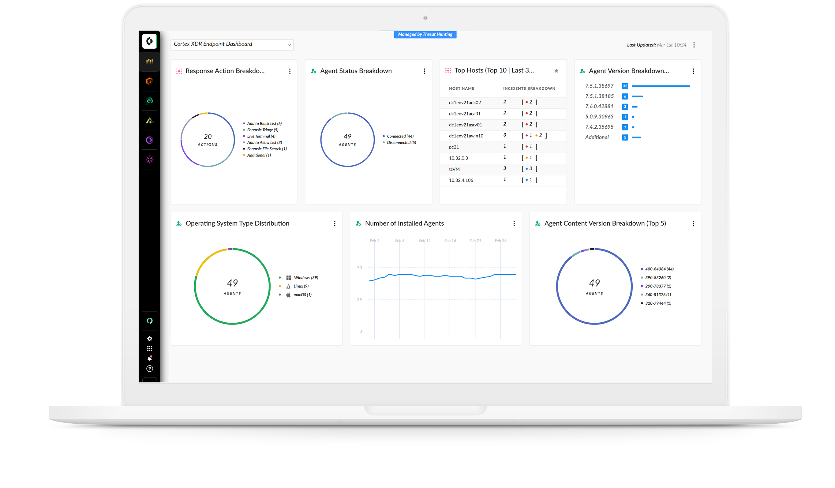 Defend endpoints with a robust endpoint protection solution. 