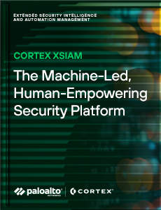 Cortex XSIAM: The Machine-Led, Human-Empowered Security Platform