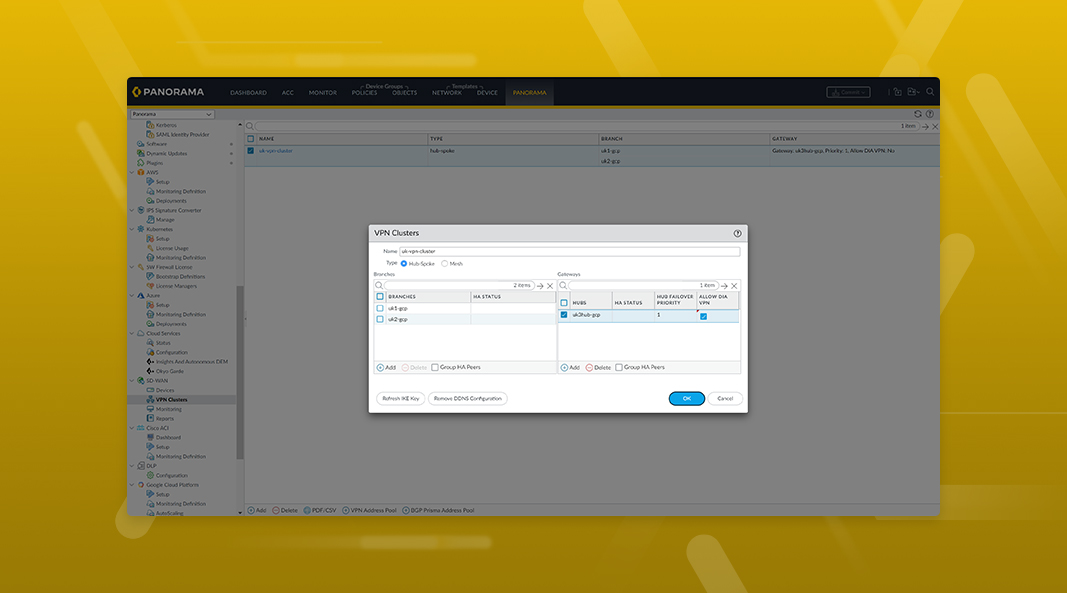 Simplify branch onboarding with Prisma Access hubs