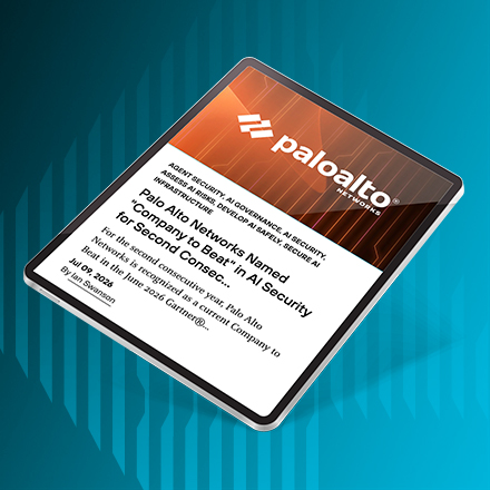 Palo Alto Networks Named "Company to Beat" in AI Security