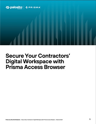 Secure Contractor Access with Prisma Browser