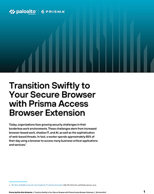 Transition Swiftly to Your Secure Browser with Prisma Browser Extension